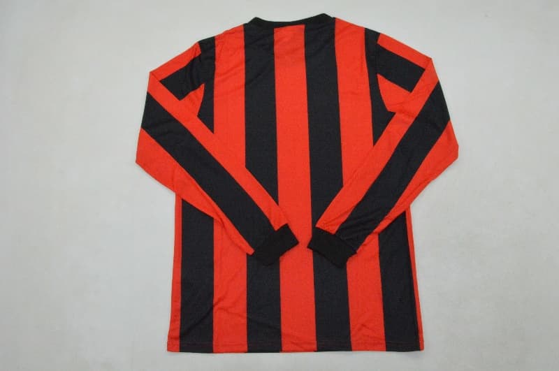 AAA(Thailand) OGC Nice 1977/78 Home Long Sleeve Retro Soccer Jersey