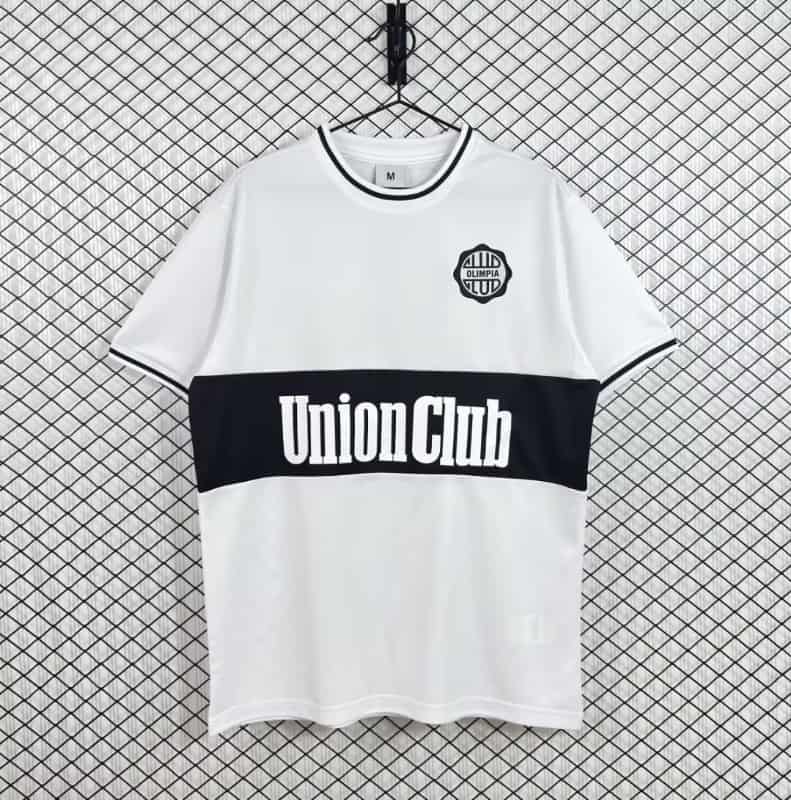 AAA(Thailand) Olimpia 1979 Home Retro Soccer Jersey AAA(Thailand) Olimpia 1979 Home Retro Soccer Jersey
