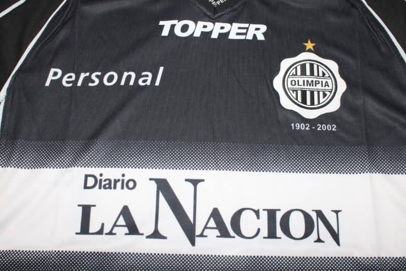 AAA(Thailand) Olimpia 2002 Away Retro Soccer Jersey