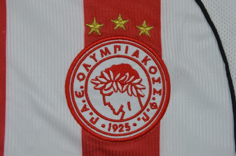 AAA(Thailand) Olympiacos 2001/02 Home Retro Soccer Jersey