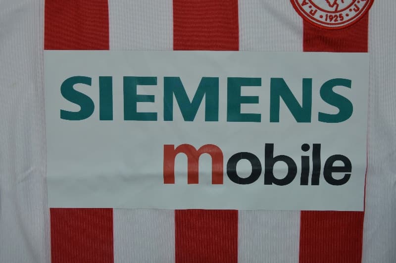 AAA(Thailand) Olympiacos 2001/02 Home Retro Soccer Jersey