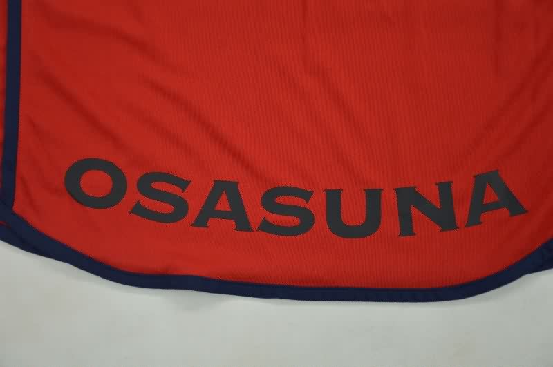 AAA(Thailand) Osasuna 2000/01 Home Retro Soccer Jersey