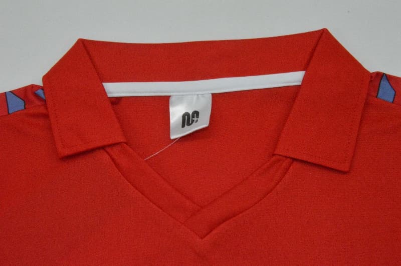 AAA(Thailand) Osasuna 1983/84 Home Retro Long Sleeve Soccer Jersey