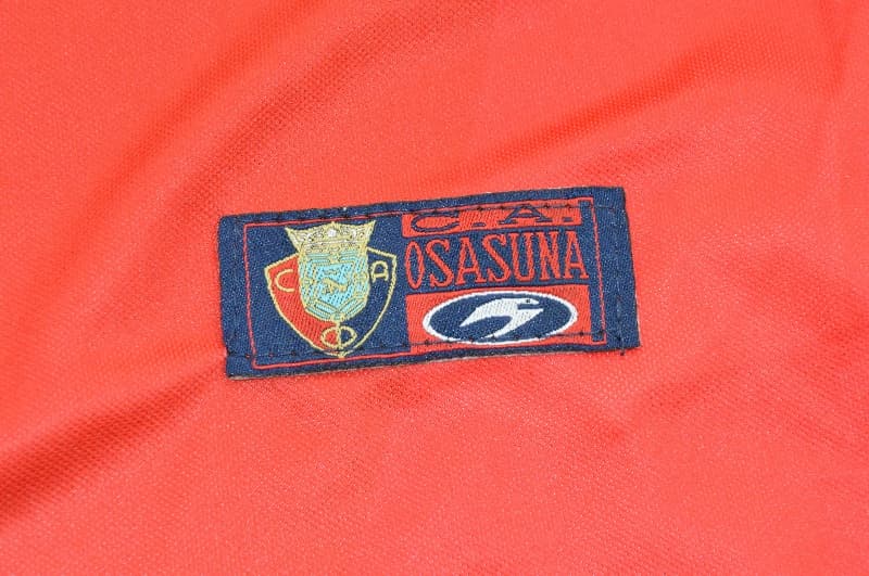 AAA(Thailand) Osasuna 1998/99 Home Retro Soccer Jersey