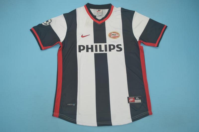 AAA(Thailand) PSV Eindhoven 1998/99 Away Retro Soccer Jersey