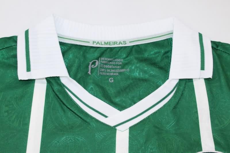 AAA(Thailand) Palmeiras 1993 Anniversary Retro Long Sleeve Soccer Jersey