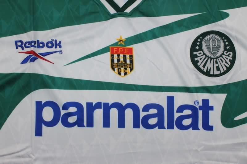 AAA(Thailand) Palmeiras 1996 Away Retro Soccer Jersey