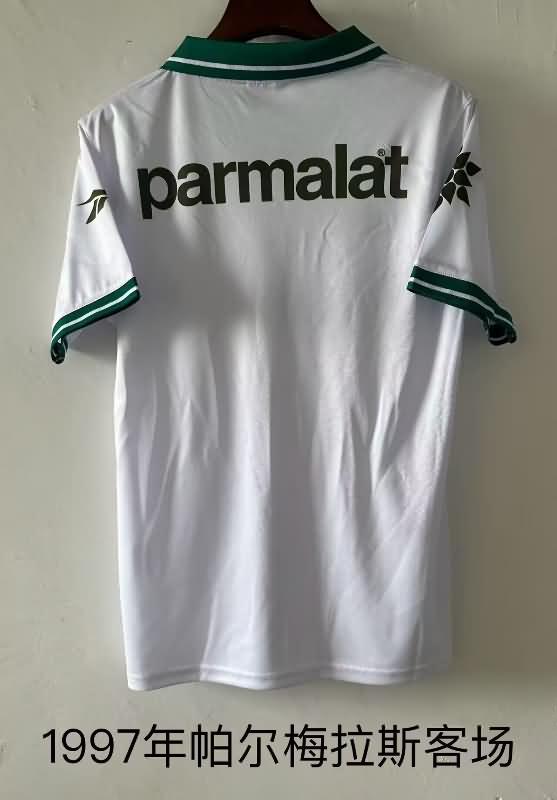 AAA(Thailand) Palmeiras 1997 Away Retro Soccer Jersey