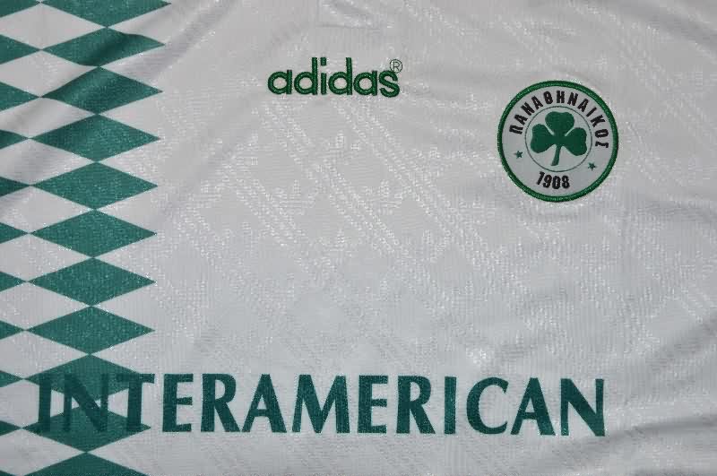 AAA(Thailand) Panathinaikos 1995/96 Away Retro Soccer Jersey