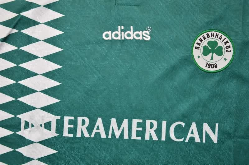 AAA(Thailand) Panathinaikos 1995/96 Home Retro Soccer Jersey