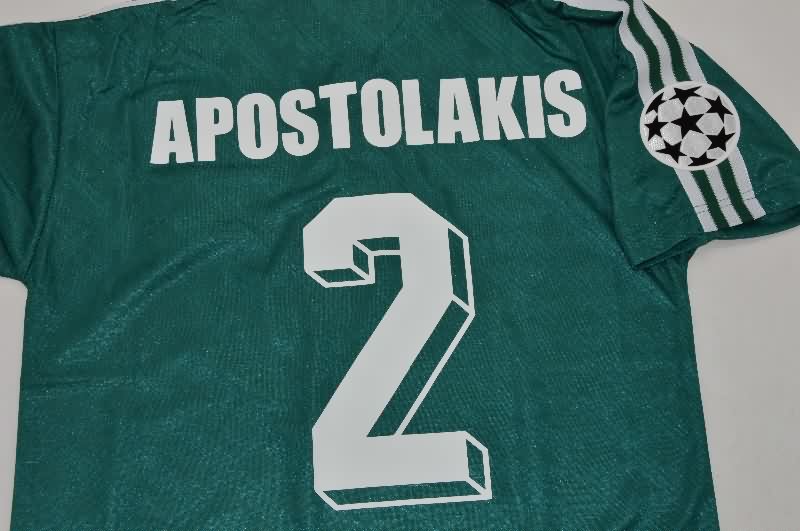 AAA(Thailand) Panathinaikos 1995/96 Home Retro Soccer Jersey