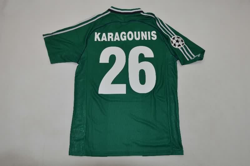 AAA(Thailand) Panathinaikos 1998/99 Home Retro Soccer Jersey