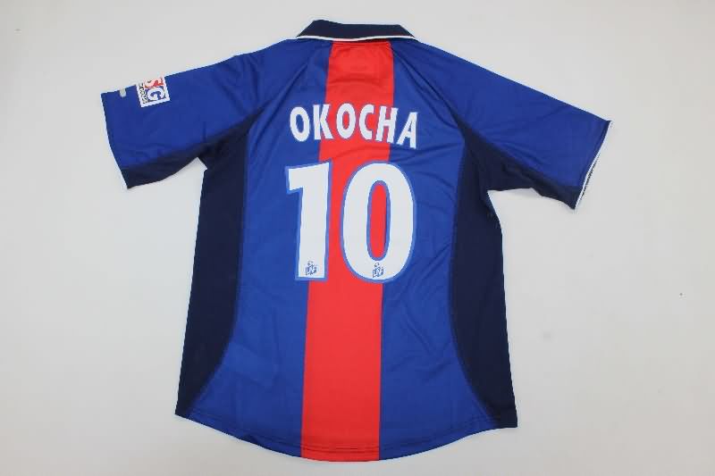 AAA(Thailand) Paris St German 2000/01 Home Retro Soccer Jersey