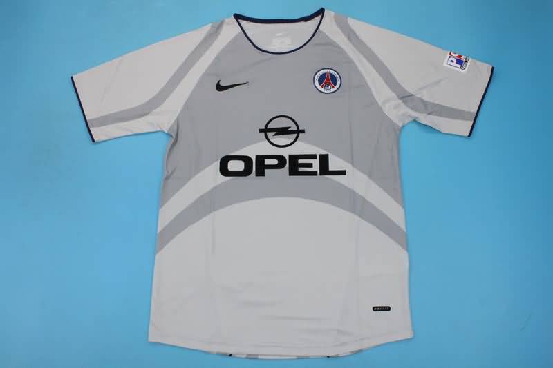 AAA(Thailand) Paris St German 2001/02 Away Retro Soccer Jersey