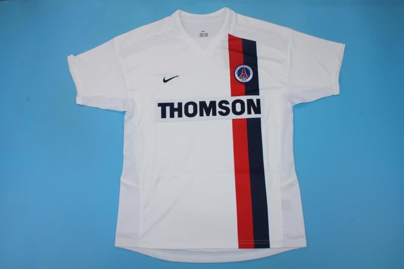 AAA(Thailand) Paris St German 2002/03 Away Retro Soccer Jersey