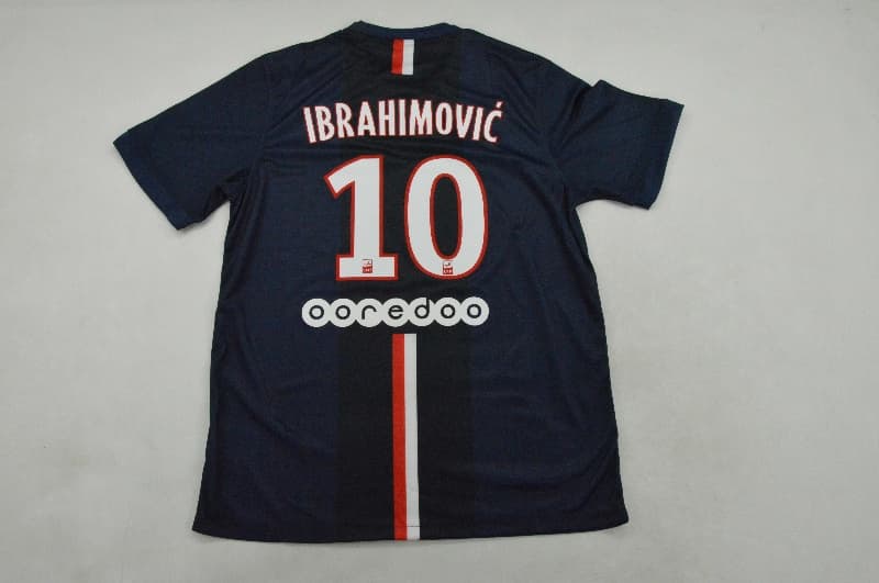 AAA(Thailand) Paris St German 2014/15 Home Retro Soccer Jersey