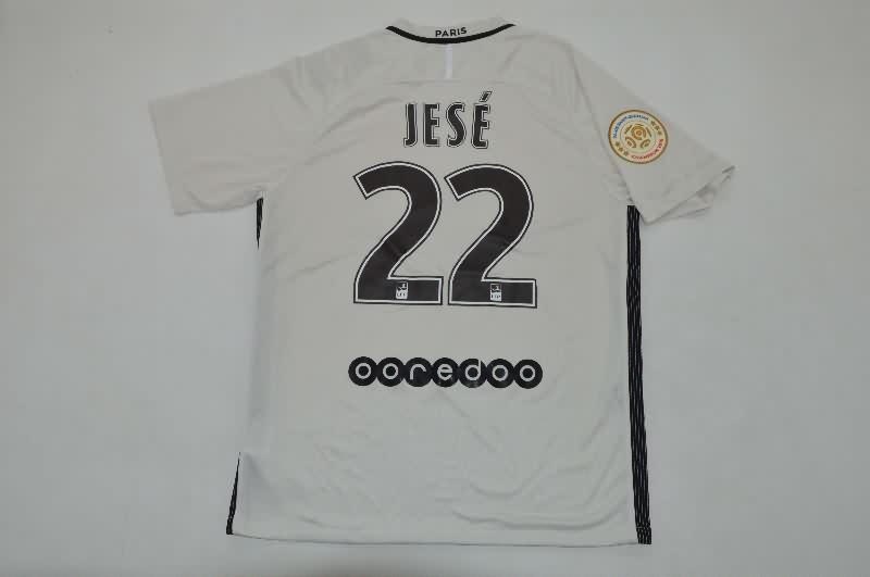 AAA(Thailand) Paris St German 2016/17 Third Retro Soccer Jersey