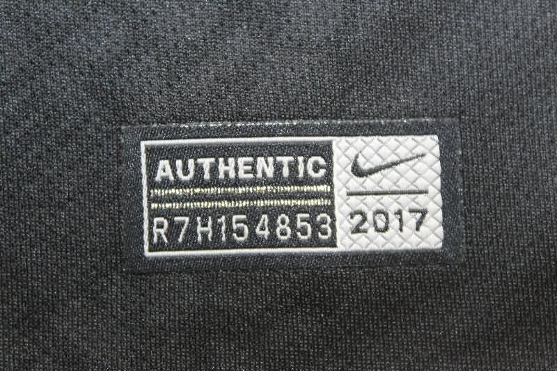 AAA(Thailand) Paris St German 2017/18 Third Retro Long Sleeve Soccer Jersey