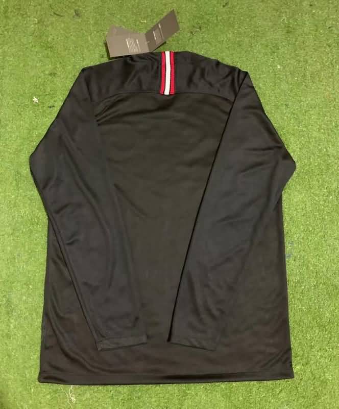 AAA(Thailand) Paris St German 2018/19 AJ Black Retro Soccer Jersey(L/S)