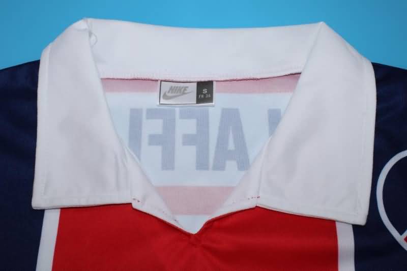 AAA(Thailand) Paris St German 1990/91 Home Retro Soccer Jersey