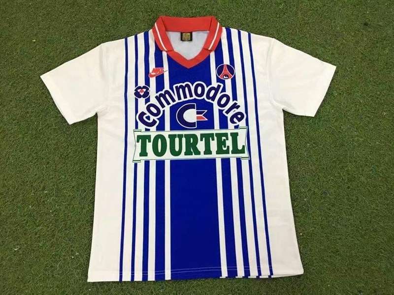AAA(Thailand) Paris St German 1992/93 Away Retro Soccer Jersey