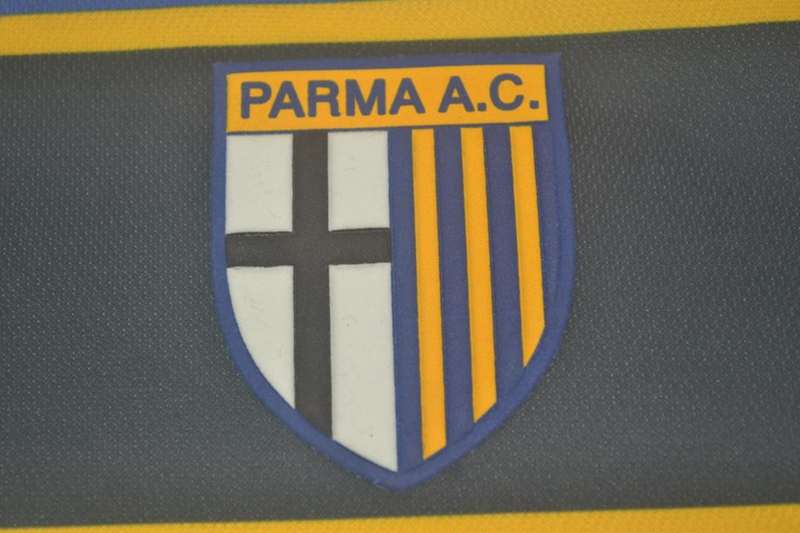 AAA(Thailand) Parma 2002/03 Away Retro Soccer Jersey