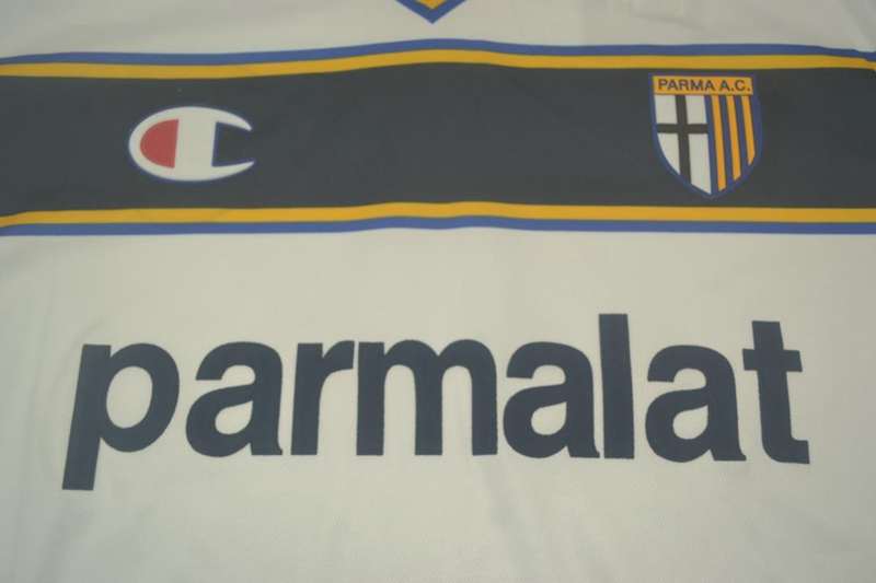 AAA(Thailand) Parma 2002/03 Away Retro Soccer Jersey