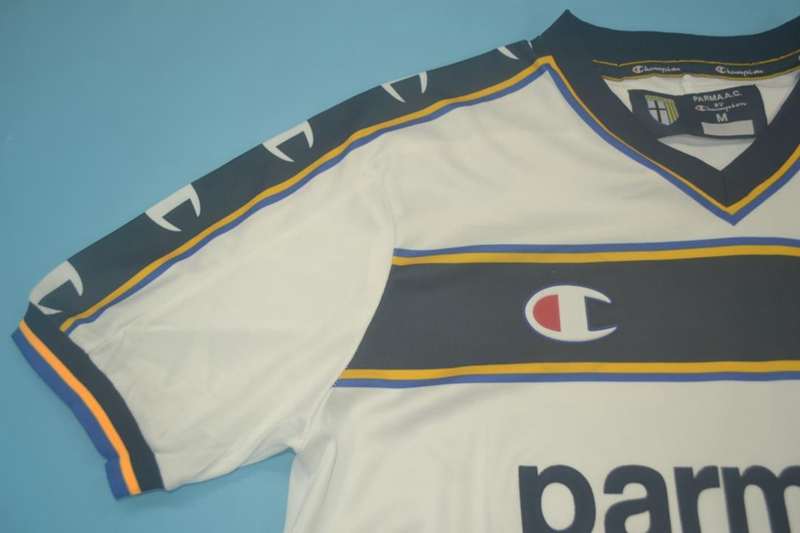 AAA(Thailand) Parma 2002/03 Away Retro Soccer Jersey