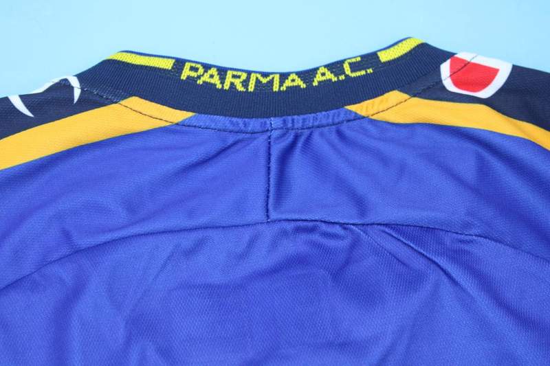 AAA(Thailand) Parma 2002/03 Home Retro Soccer Jersey