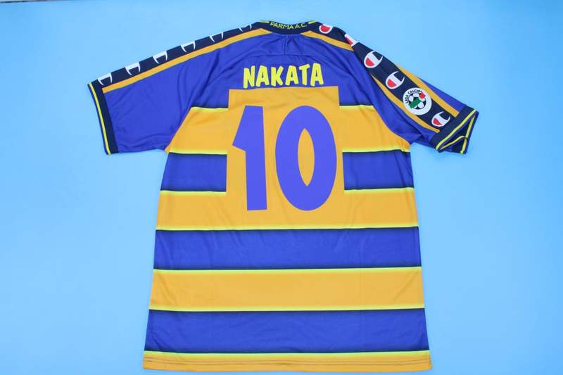 AAA(Thailand) Parma 2002/03 Home Retro Soccer Jersey