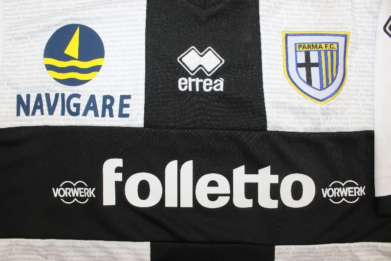 AAA(Thailand) Parma 2012/13 Home Retro Soccer Jersey