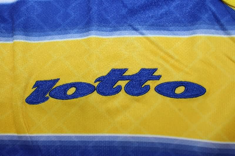AAA(Thailand) Parma 1998/99 Home Retro Long Sleeve Soccer Jersey