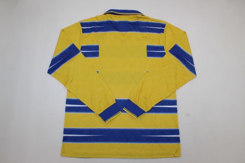 AAA(Thailand) Parma 1998/99 Home Retro Long Sleeve Soccer Jersey