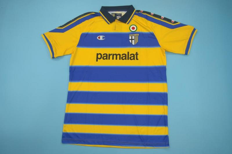 AAA(Thailand) Parma 1999/00 Home Retro Soccer Jersey