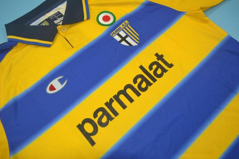 AAA(Thailand) Parma 1999/00 Home Retro Soccer Jersey