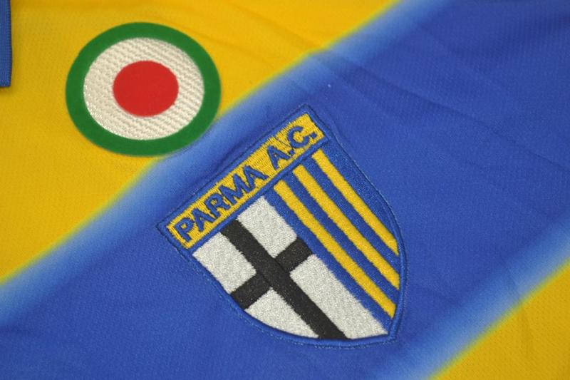 AAA(Thailand) Parma 1999/00 Home Retro Soccer Jersey