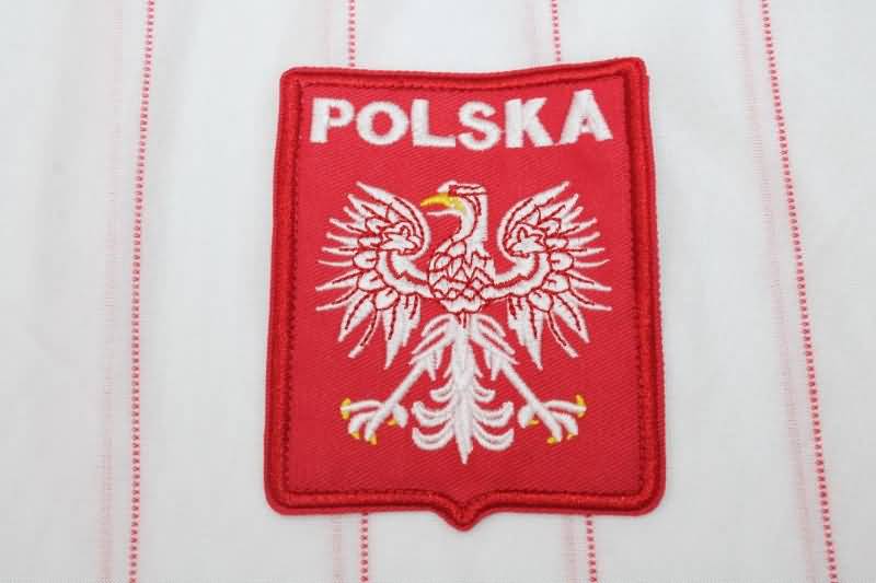 AAA(Thailand) Poland 1982 Home Retro Soccer Jersey