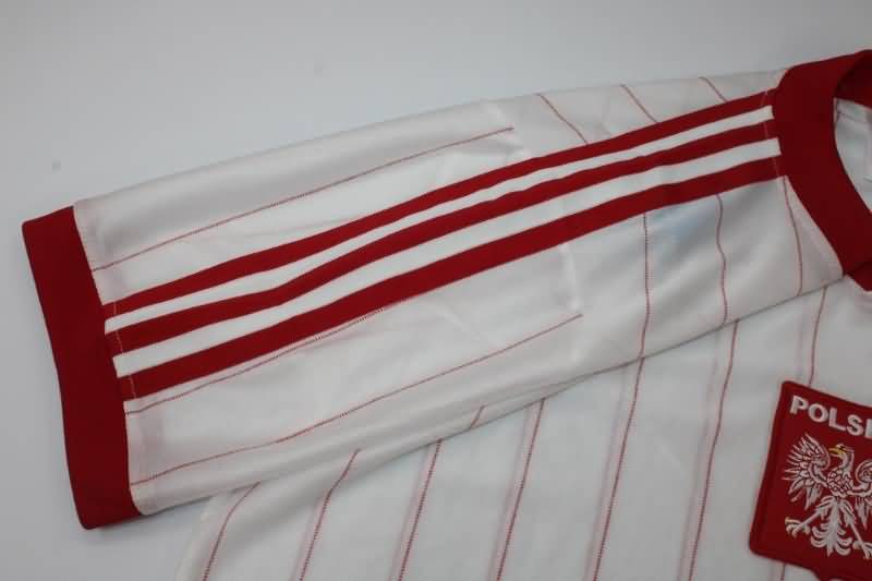 AAA(Thailand) Poland 1982 Home Retro Soccer Jersey