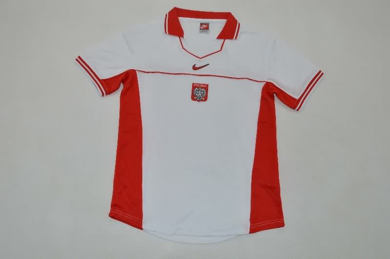 AAA(Thailand) Poland 1997 Home Retro Soccer Jersey