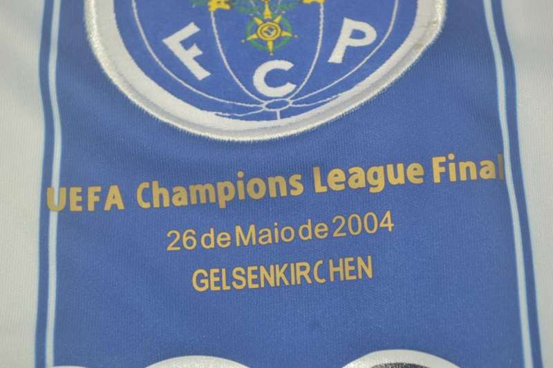 AAA(Thailand) Porto 2003/04 Home Retro Soccer Jersey