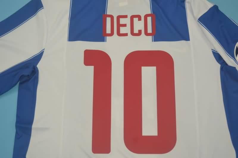 AAA(Thailand) Porto 2003/04 Home Retro Soccer Jersey