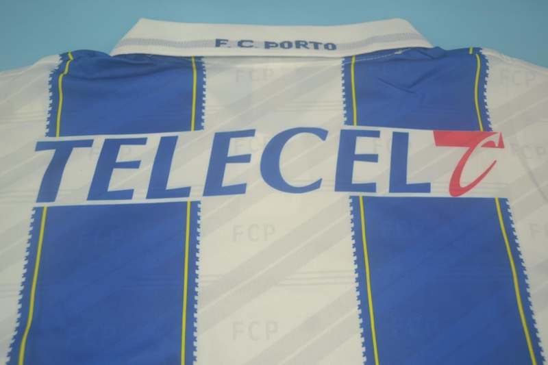 AAA(Thailand) Porto 1995/97 Home Retro Soccer Jersey