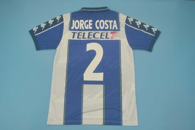 AAA(Thailand) Porto 1999/00 Home Retro Soccer Jersey