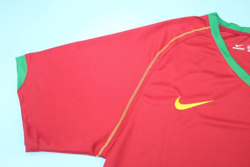 AAA(Thailand) Portugal 2006/08 Home Retro Soccer Jersey