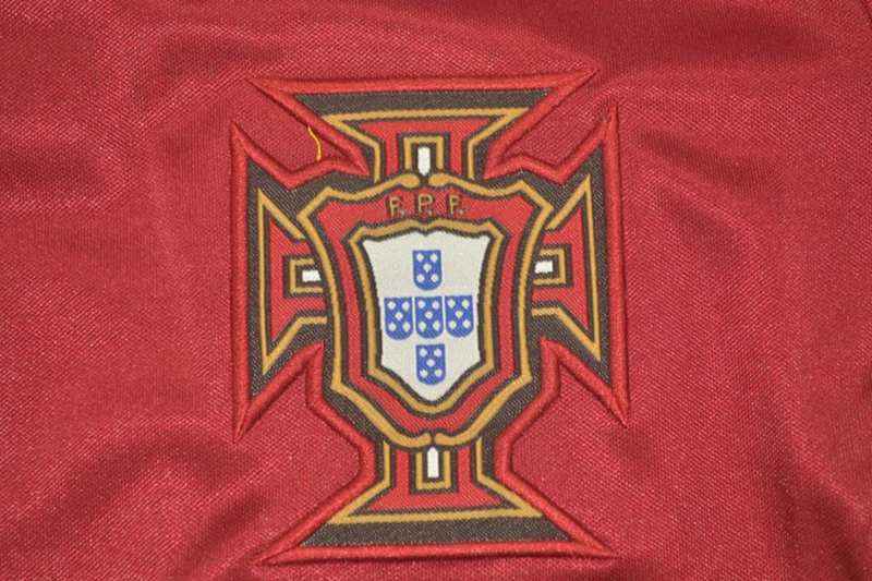 AAA(Thailand) Portugal 1998 Home Retro Soccer Jersey