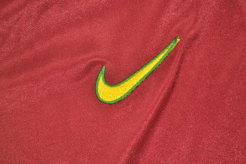 AAA(Thailand) Portugal 1999 Home Retro Soccer Jersey
