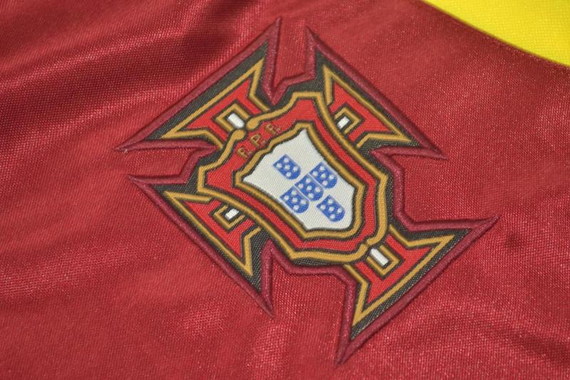 AAA(Thailand) Portugal 1999 Home Retro Soccer Jersey