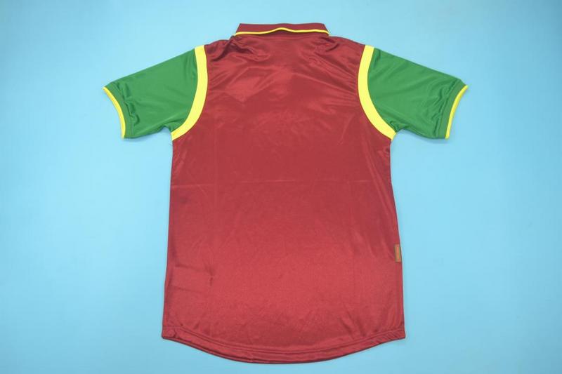 AAA(Thailand) Portugal 1999 Home Retro Soccer Jersey