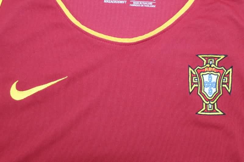 AAA(Thailand) Portugal 2002 Home Retro Soccer Jersey