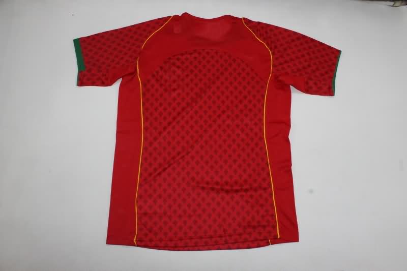 AAA(Thailand) Portugal 2004 Home Retro Soccer Jersey